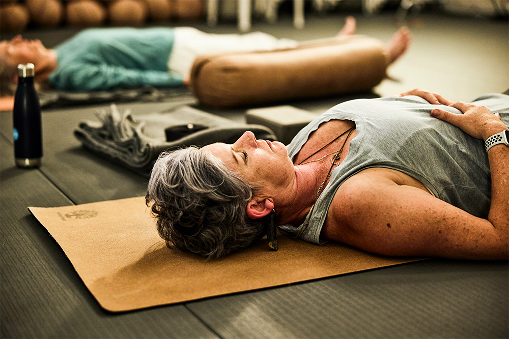 Donna Farhi teaching